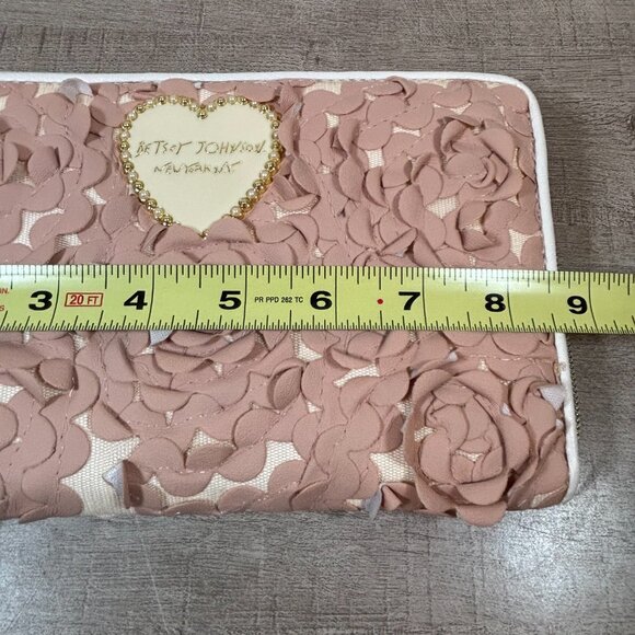 Betsey Johnson Rose Wristlet - Picture 8 of 9